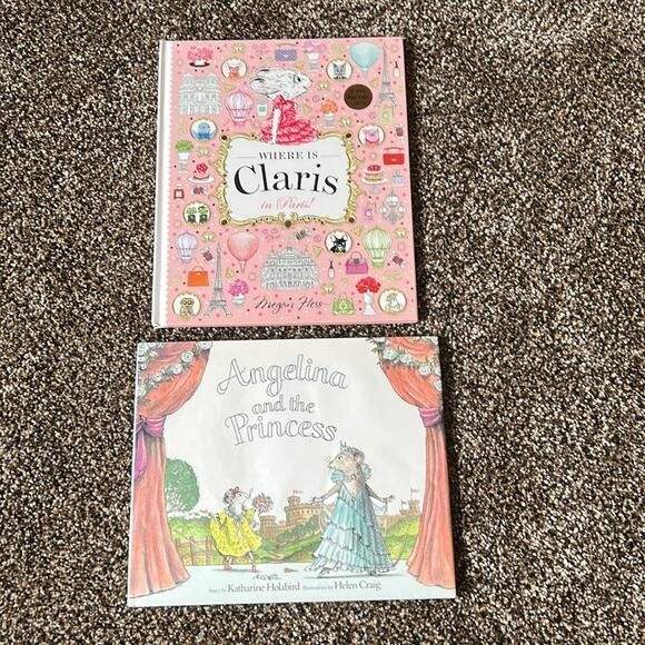 Book Bundle - Lot of 6 girls picture books - Claris in Paris, Angelina, Petunia - Picture 2 of 16
